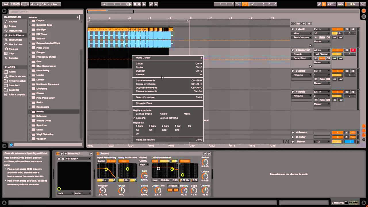 How to make white noise with Massive(NI) and Ableton - YouTube