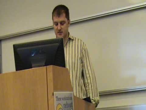 Mike Rosner speaking at George Washington University