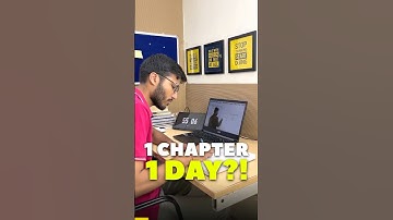 ❌How to cover 1 CHAPTER in 1 DAY?!🤯 | IIT-JEE #jee #motivation