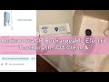 Review Oral-B Rechargeable Electric Toothbrush, iO3 Clean & Protect, 3 Cleaning Modes, Visible Press