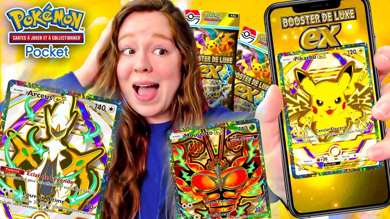 DES BOOSTERS DE LUXE EX ?! OUVERTURE POKÉMON POCKET !