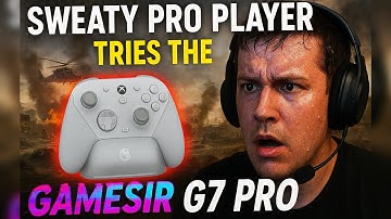 Sweaty Pro Gamer Tries the Gamesir G7 PRO (CoD Pro on BATTLEFIELD)