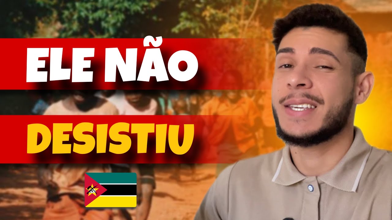 🇲🇿 DE MOÇAMBIQUE PARA O MUNDO: A HISTÓRIA DE SUPERAÇÃO DE UM RAPAZ COM DEFICIÊNCIA VISUAL