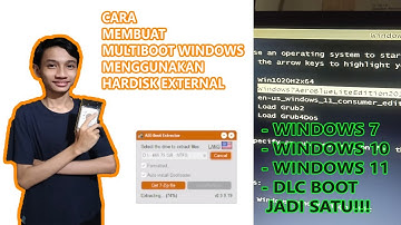 Cara membuat multi bootable di hardisk external