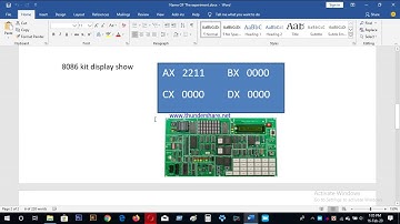 8086 + part 1 add+sub+Bangla