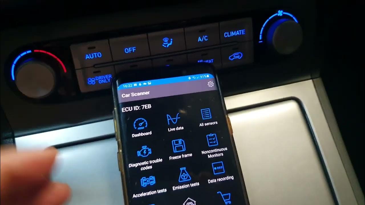 Hyundai Kona Electric - Fault Code: C1620 C1862 Front Camera, OBD2 Car
