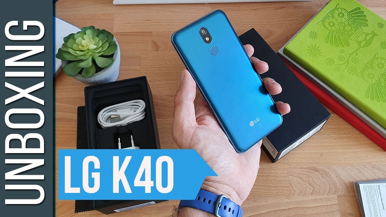 Unboxing del LG K40 en México