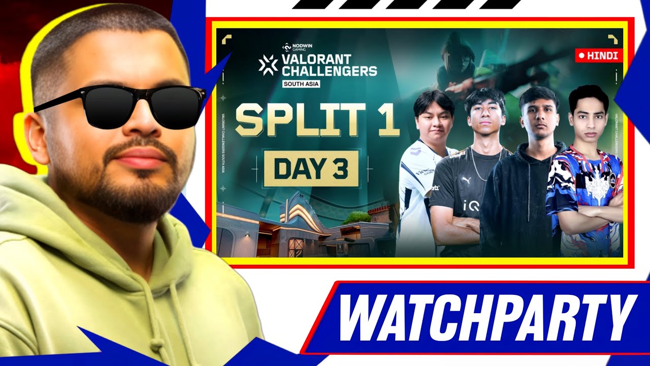 WATCHPARTY OG VS RNTX WITH SID | VCSA 2025 | Split 1 Day 3 - YouTube