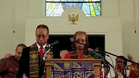 Reverend Dr. Dennis Wiley and Reverend Dr. Christi...