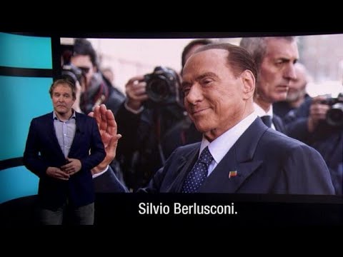 Video: Berlusconi, Monti Laten De Honden Uit Voor Verkiezingen In Italië Italy