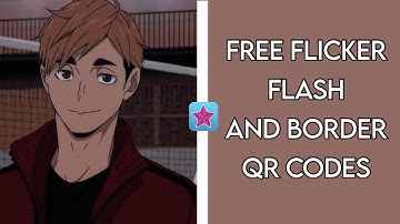 FLASH WARNINGS⚠️Flicker,flash and reveal  qr codes videostar