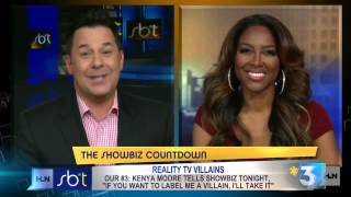 'Housewife' Kenya Moore, reality show villain