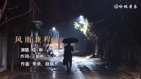 程琳一首80年代的经典老歌《风雨兼程》，曾经火遍大江南北【岭枫音乐】