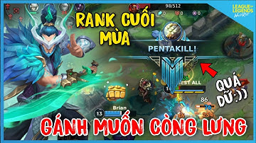 Cầm Master Yi Gánh Còng Lưng Đồng Đội Khi Leo Rank Cuối Mùa Với Pha PenTakill Siêu vipro | Tốc Chiến