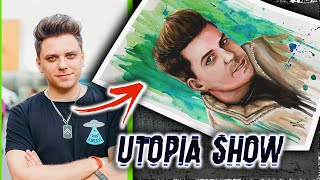 Utopia Show // Портрет Акриловыми Красками // Topatella