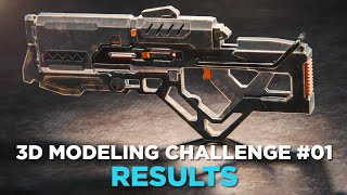 3D Modeling Community Challenge  #01  The Results