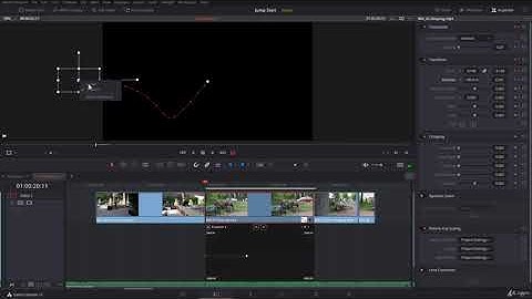 Davinci Resolve Tutorial 99 Smoothing the Motion Path and Creating non linear Path