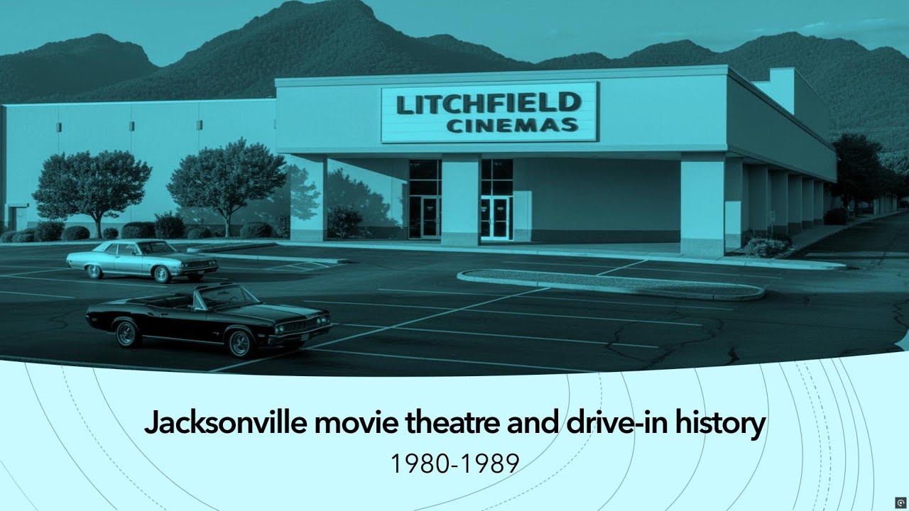 Jacksonville movie theatre and drive-in history 1980-1989
