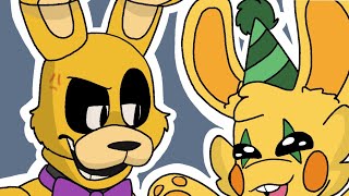 Bunzo Meets Springbonnie// Fnaf And Poppy Playtime (Animation)