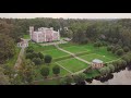 Biriņu pils no putna lidojuma 4K Birinu Castle bird's eye view 4K; Замок Бирини с птичьего полёта 4К