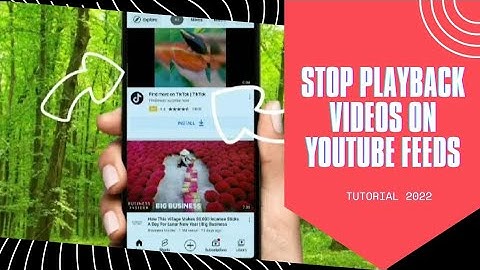 HOW TO TURN OFF PLAYBACK VIDEO ON YOUTUBE FEEDS| JhaJha & Mom