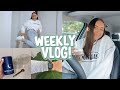 WEEKLY VLOG - house hunting, grocery haul, + clothing haul! 💛