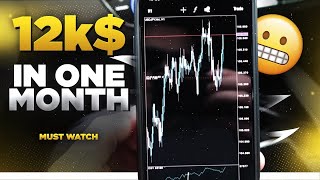 How I Made $12,000 In 1 Month Trading The Market Makers Method screenshot 1