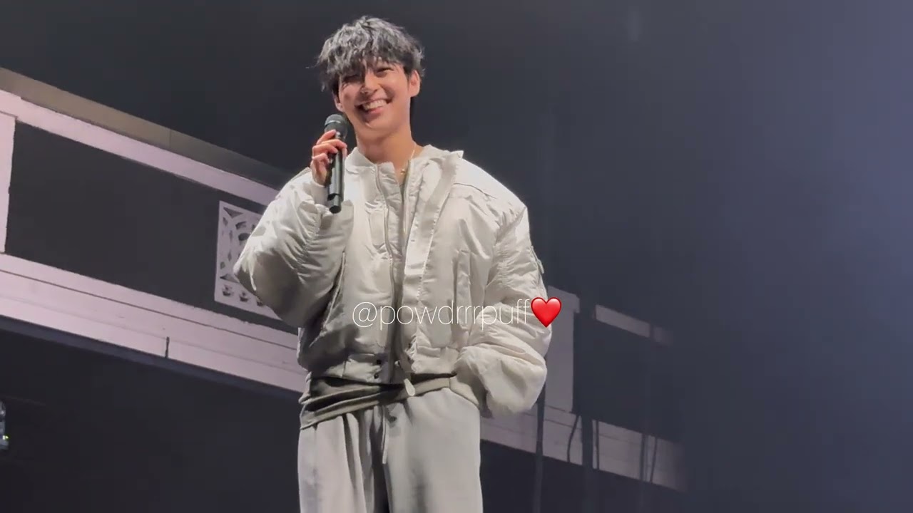 241117 - Q&A (SAVAGE/FLIRTY/FUNNY/SINCERE) - WOOSUNG -  B4 We Die World Tour - 4K 직캠 FANCAM