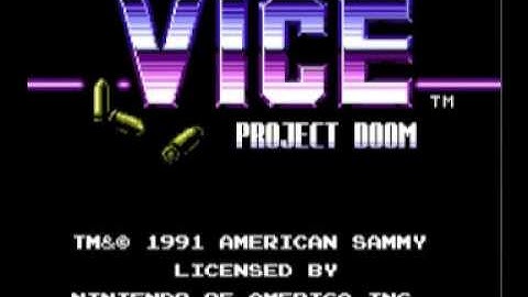 Vice - Project Doom (NES) Music - Stage Theme 03