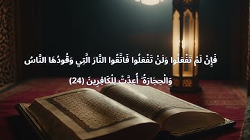 سورة البقرة الاية 24 مكررة للحفظ الشيخ احمد العجمي