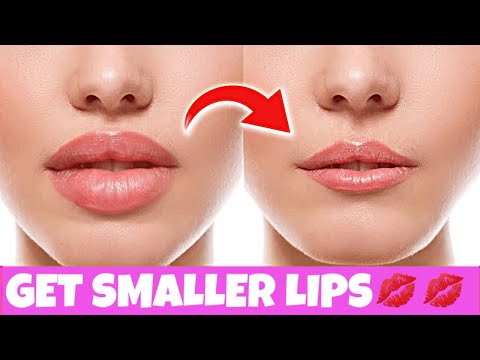 How To Get Slim & Small Lips Naturally | Fix Big Lips, Sagging Jowls | Reason Why You Have Big Lips