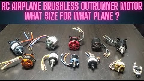HOE KIES JE EEN BORSTELLOZE MOTOR VOOR EEN RC-VLIEGTUIG?