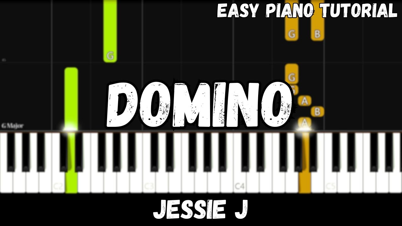 Jessie J - Domino (Easy Piano Tutorial) Jessie J - Domino (Easy Piano Tutorial)