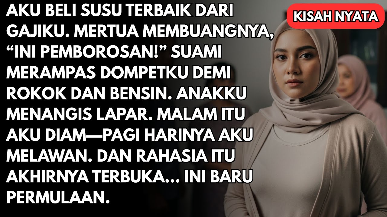 Susu Anakku Dibuang, Uangku Dirampas—Pagi Itu Aku Melawan