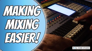 How to Route Multiple Tracks to 1 Single Fader (Making Mixing Easier!)