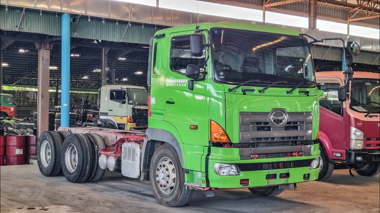 มาแล้วสิบล้อแหนบแท้ญี่ปุ่นสวยๆ S700 เครื่องA09C 360ตัว แหนบเพลาเดียว แท่น3สาแหรก