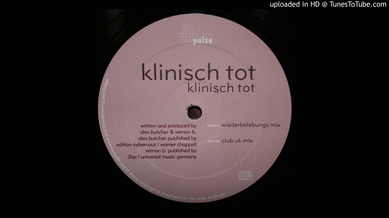 Klinisch Tot - Klinisch Tot | MAXVINILOS