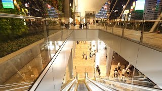 Ginza Night Walking from Tokyo Railway Station in 2018 - 4K 60FPS HDR