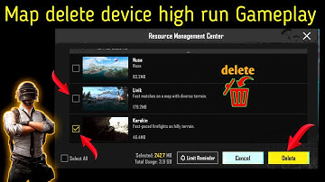 How To Fix Pubg Map Delete Problem | Bgmi maps automatic delete problem | bgmi maps automatic delete