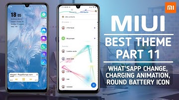 NO 1 MIUI 11 THEME | BEST THEME OF 2020 | CHARGING ANIMATION | SHORTCUT | ONE OF THE BEST THEME