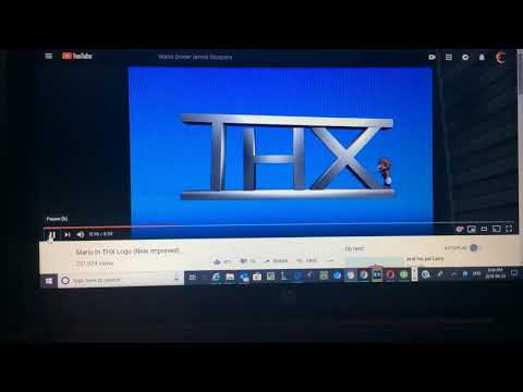 Mario fixes the THX Logo