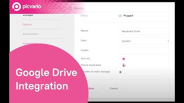 Picvario DAM - Google Drive Integration