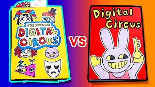 Amazing Digital Circus🎭 VS Amazing Digital Circus🎪 (Game Book, Horror Game, Paper Play)