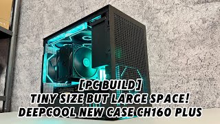 [PC BUILD] Tiny Size but Large Space! DeepCool NEW MINI M-ATX Case CH160 PLUS