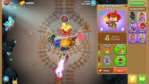 Bloons TD 6 - Magic Monkeys Only - Underground [No Monkey Knowledge]