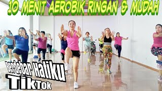 Easy aerobics for only 10 minutes, the latest songs for beginners, moms and dads