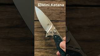 New EDC Pocket Knife DELIVERS | #minikatana #edc