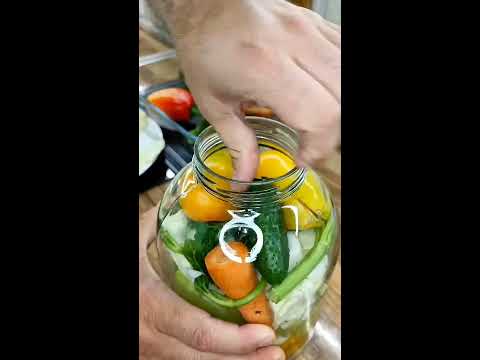 Ассорти из квашеных овощей! - YouTube