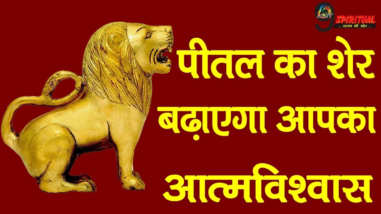 घर में पीतल का शेर बढ़ाएगा आपका आत्मविश्वास, देखें वीडियो Bronze Lion