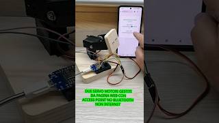 Servo motori con access point #arduino #smartphone #arduinoproject